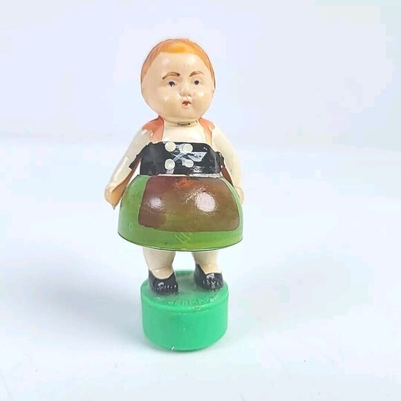 Mini poupée Vic le viking Teci MIB 1979 Wickie Vicky doll no Magneto